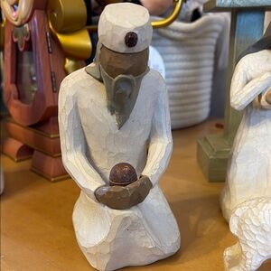 Vintage Willow tree Nativity figure wise man from the Three wisemen